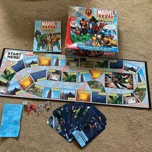 Marvel Heroes Breakout DVD Board Game
